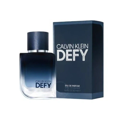 Calvin Klein Men's Defy Eau De Parfum Edp Spray 3.4 oz Fragrances 3616302016648 In Black