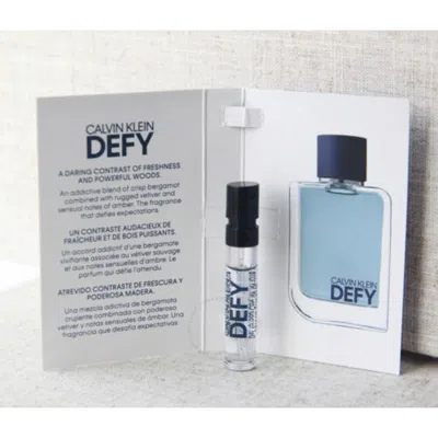 Calvin Klein Men's Defy Edt 0.04 oz Fragrances 3616301298151 In White