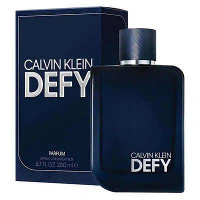 Calvin Klein Men's Defy Parfum Spray 6.7 oz Fragrances 3616304183638 In Pink