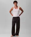 Calvin Klein Men's Cotton Poplin Sleep Pants In White