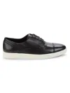 Calvin Klein Men's Elijah Cap Toe Oxford Sneakers In Black