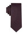 Calvin Klein Men's Ella Lurex Dot Tie In Burgundy