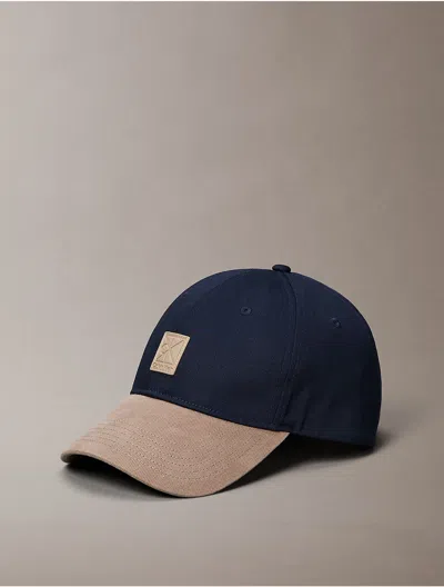Calvin Klein Men's Emblem Logo Colorblock Baseball Cap In Multi