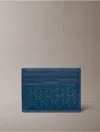 Calvin Klein Men's Embossed Allover Monogram Card Case
