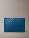 Calvin Klein Men's Embossed Monogram Logo Zip Pouch