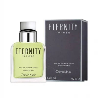 Calvin Klein Men's Eternity Edt Spray 3.38 oz Fragrances 3616303549763 In Green