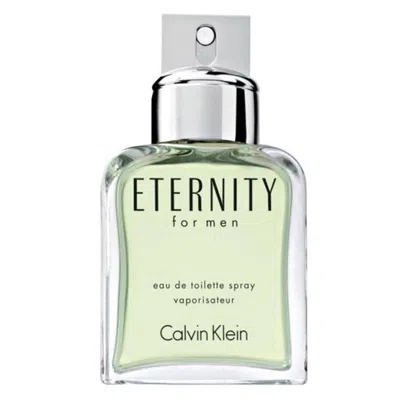Calvin Klein Men's Eternity Edt Spray 3.4 oz (tester) Fragrances 0088300195510 In Green