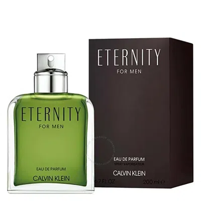 Calvin Klein Men's Eternity For Men Edp Spray 6.7 oz Fragrances 3614228979337 In White