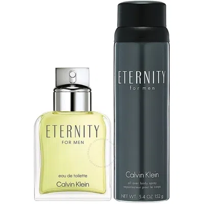 Calvin Klein Men's Eternity Gift Set Fragrances 3616305433831 In White