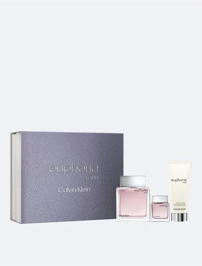 Calvin Klein Men's Euphoria For Men Gift Set In White