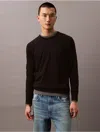 Calvin Klein Men's Extra Fine Merino Blend Crewneck Sweater