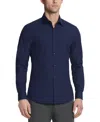Calvin Klein Men's Extra Slim Fit Dress Shirt In Blue