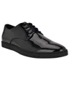 Calvin Klein Men's Fasa Casual Lace-up Loafers In Black Patent
