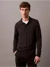 Calvin Klein Men's Fine Knit Polo Shirt