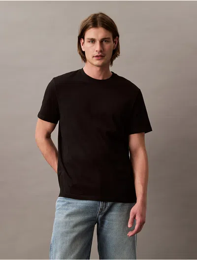 Calvin Klein Men's Flower Graphic Classic T-shirt In Black