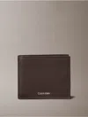 Calvin Klein Men's Foil Embossed Logo Bifold Wallet