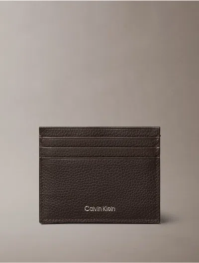 Calvin Klein Men's Foil Embossed Logo Card Case