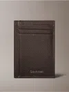 Calvin Klein Men's Foil Embossed Logo Card Case