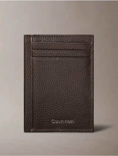 Calvin Klein Men's Foil Embossed Logo Card Case
