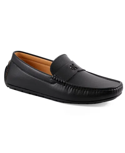 Calvin Klein Men's Follman Slip-on Casual Loafers In Black