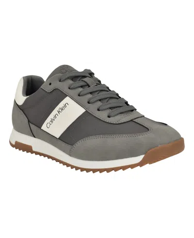 Calvin Klein Men's Galent Casual Lace Up Sneakers In Multi