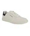 Calvin Klein Men's Glenti Lace-up Casual Sneakers In Ivory,black