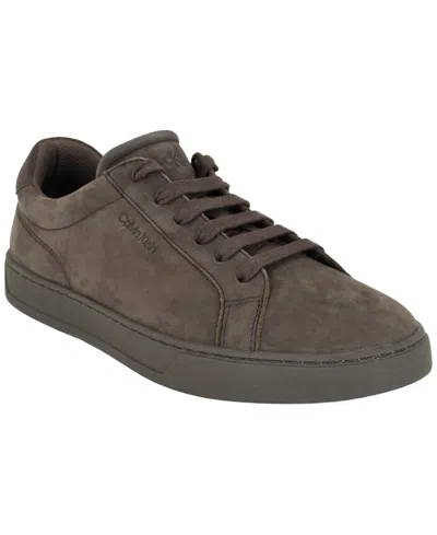 Calvin Klein Men's Hafkel Casual Sneakers In Brown