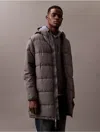 Calvin Klein Men's Heavyweight Hooded Long Puffer Coat