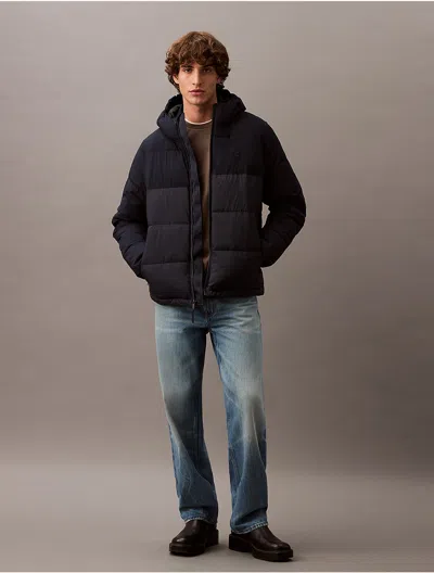 Calvin Klein Men's Heavyweight Hooded Puffer Jacket