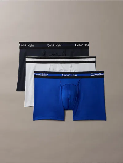Calvin Klein Icon Active Mesh Boxer Briefs 3-pack In Multi