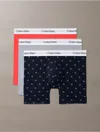 Calvin Klein Men's Icon Cotton Stretch 3-pack Boxer Brief In Multi