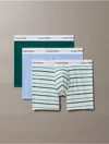 Calvin Klein Men's Icon Cotton Stretch 3-pack Boxer Brief In Multi