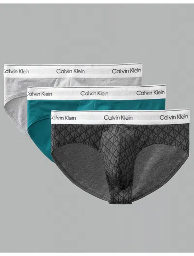 Calvin Klein Men's Icon Cotton Stretch 3-pack Brief In Multi