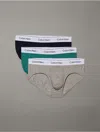 Calvin Klein Men's Icon Cotton Stretch 3-pack Hip Brief In Multi