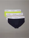 Calvin Klein Men's Icon Cotton Stretch 3-pack Hip Brief In Multi