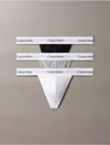 Calvin Klein Men's Icon Cotton Stretch 3-pack Thong In Multi