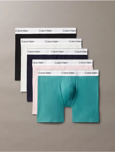 Calvin Klein Men's Icon Cotton Stretch 5-pack Boxer Brief In Multi