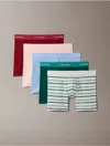 Calvin Klein Men's Icon Cotton Stretch 5-pack Boxer Brief In Multi