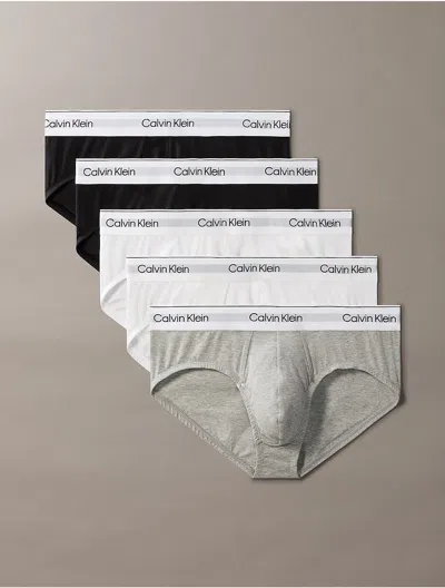 Calvin Klein Men's Icon Cotton Stretch 5-pack Hip Brief In Multi