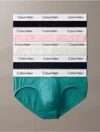 Calvin Klein Men's Icon Cotton Stretch 5-pack Hip Brief In Multi