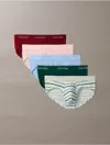 Calvin Klein Men's Icon Cotton Stretch 5-pack Hip Brief In Multi