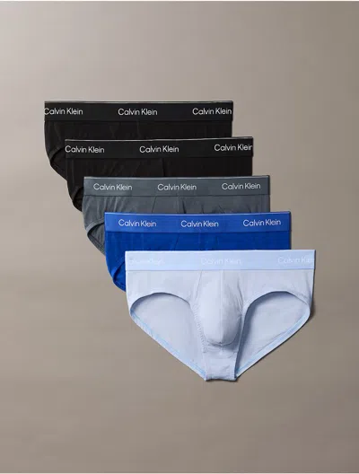Calvin Klein Men's Icon Cotton Stretch 5-pack Hip Brief In Multi