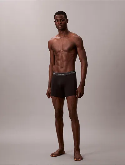 Calvin Klein Men's Icon Cotton Stretch Limited Edition Boxer Brief In Black