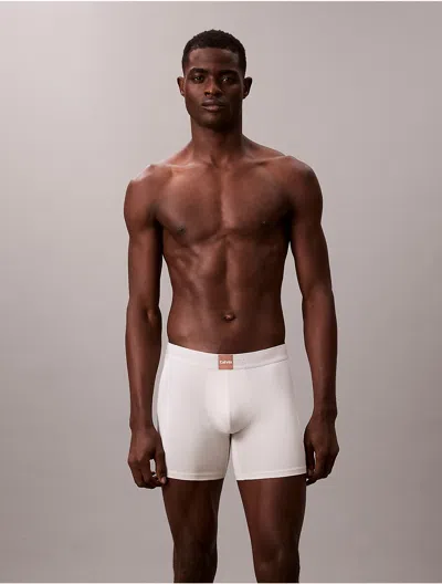 Calvin Klein Men's Icon Logo Graphic Boxer Brief In Neutral