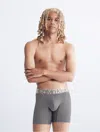 Calvin Klein Men's Icon Micro Boxer Brief In Grey Sky