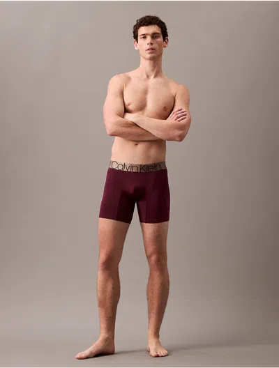 Calvin Klein Men's Icon Micro Boxer Brief In Purple Glo