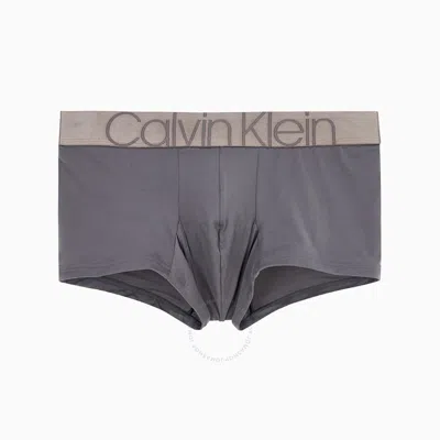 Calvin Klein Men's Icon Micro Low Rise Trunk In Gray | ModeSens