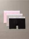 Calvin Klein Men's Icon Modal Mesh 3-pack Boxer Brief In Multi