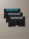 Calvin Klein Men's Intense Power 3-pack Low Rise Trunk In Black