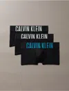 Calvin Klein Men's Intense Power 3-pack Low Rise Trunk In Black